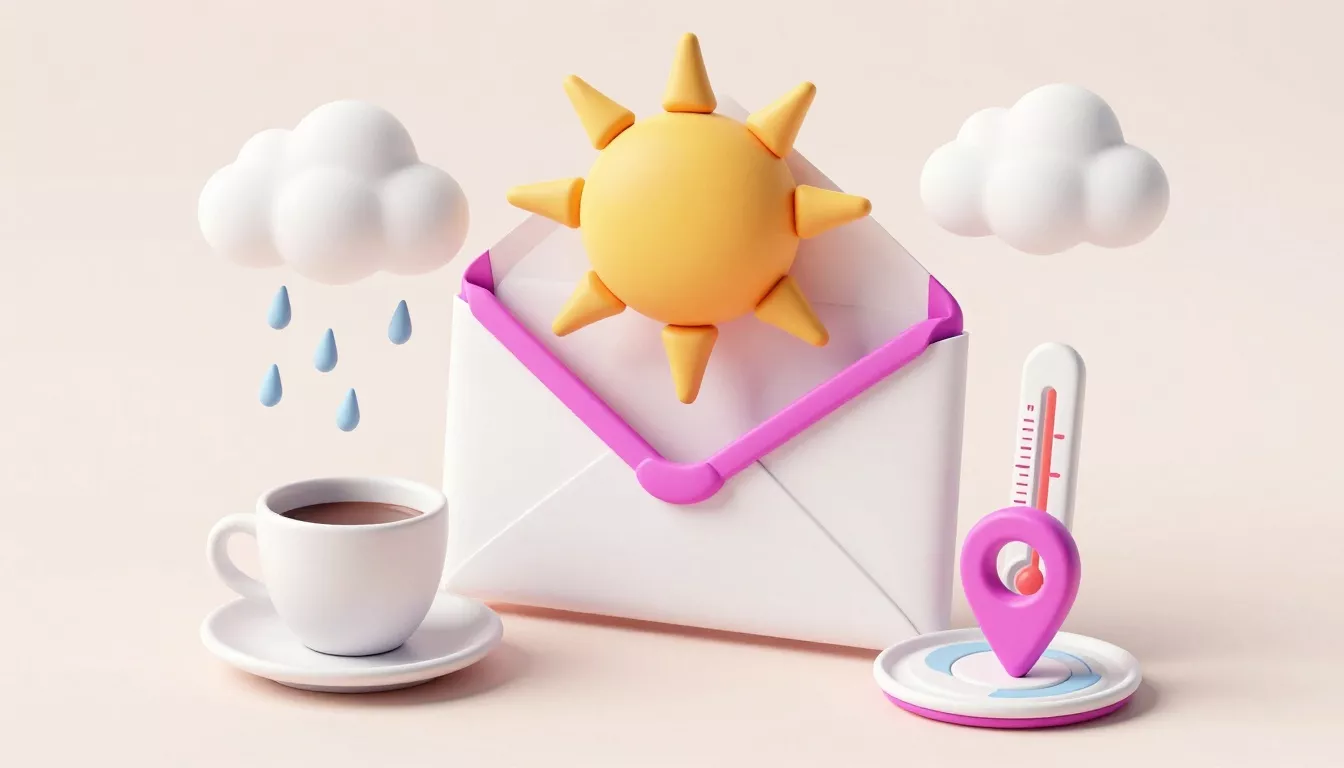 Весенние email‑сценарии по погоде для малого бизнеса Беларуси
